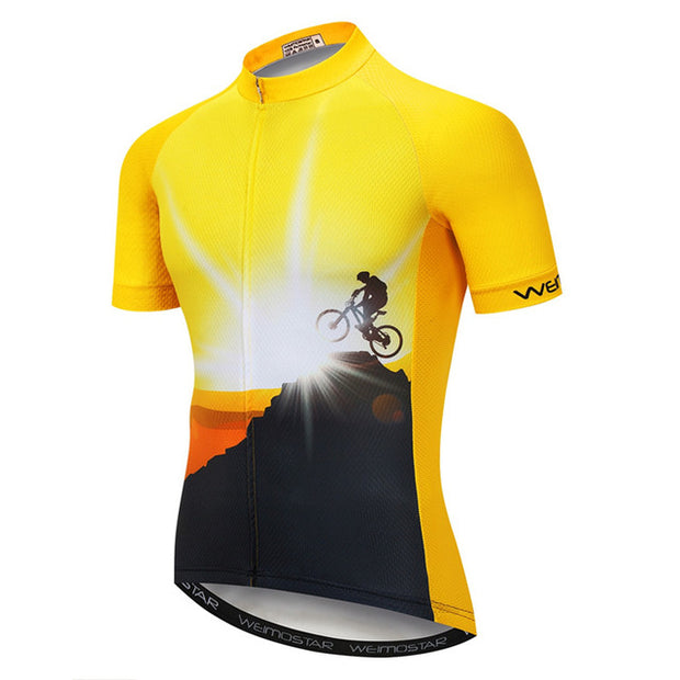 Summer cycling jersey shirt