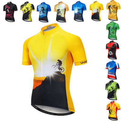 Summer cycling jersey shirt