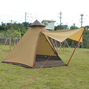 Factory direct Indian tent outdoor wind type camping tent awning camping tower