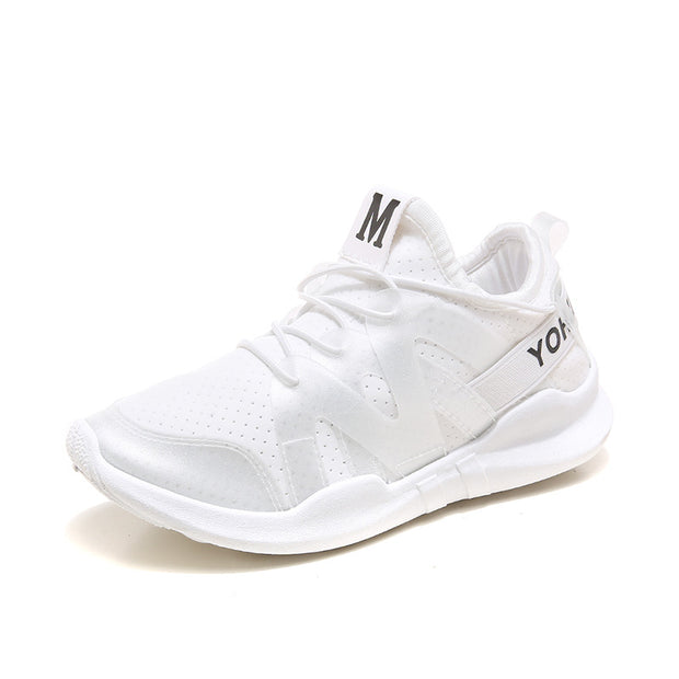 White Shoes Increased Breathable Casual Running Shoes