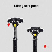 Mountain bike lift seat tube