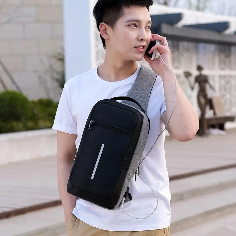 USB Anti theft charging bag