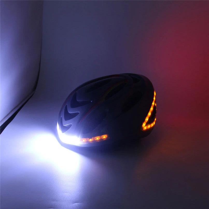 helmet led bicycle