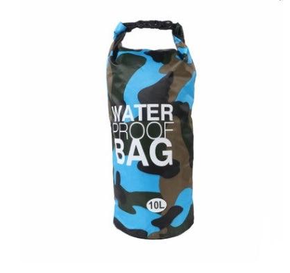 Camouflage waterproof bucket bag beach bag outdoor drifting waterproof bag