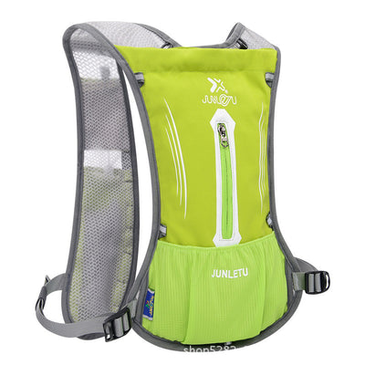 Cross-country running water bag backpack light breathable waterproof marathon backpack men and women outdoor sports riding bag wholesale